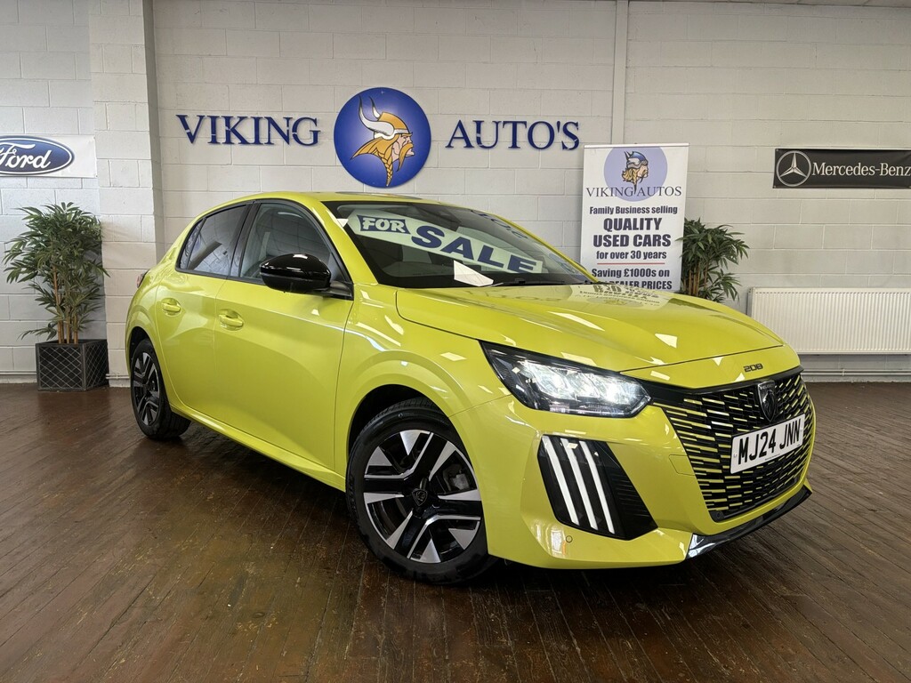 Peugeot 208 Hatchback 1.2 Puretech Allure 2024 Yellow
