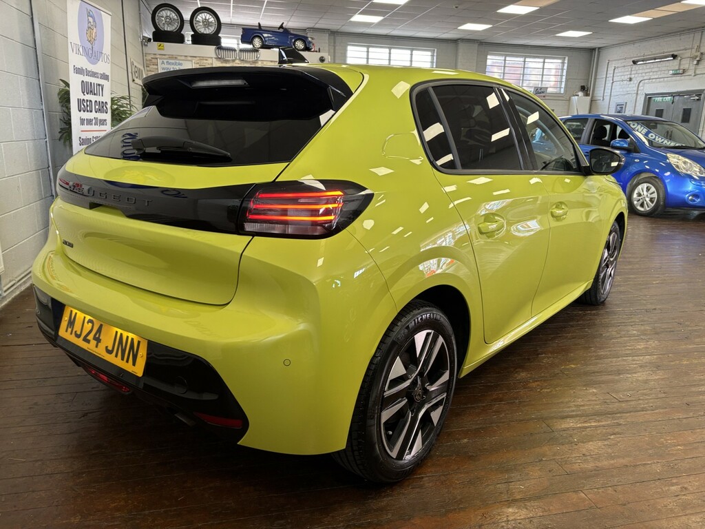 Peugeot 208 Hatchback 1.2 Puretech Allure 2024 MJ24JNN Yellow #3