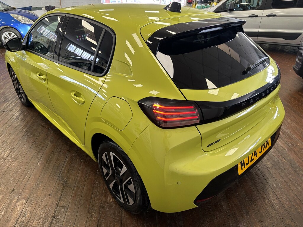Peugeot 208 Hatchback 1.2 Puretech Allure 2024 MJ24JNN Yellow #6