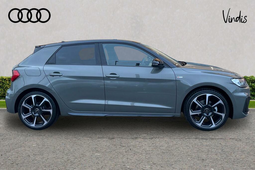 Audi A1 Audi A1 Sportback 35 Tfsi Black Edition S Tron KP75JXC Grey #4
