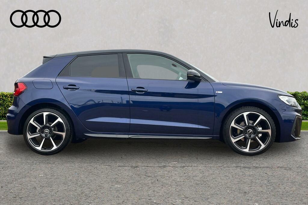 Audi A1 Audi A1 Sportback 35 Tfsi Black Edition S Tron KP75GJV Blue #4
