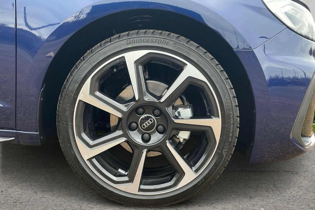 Audi A1 Audi A1 Sportback 35 Tfsi Black Edition S Tron KP75GJV Blue #5