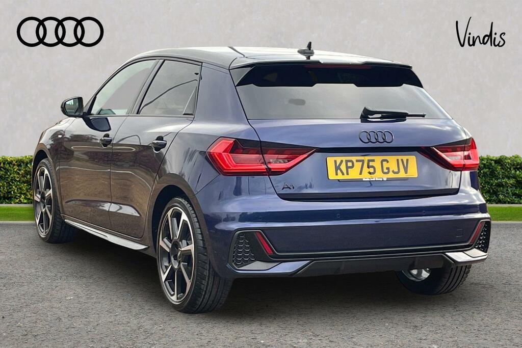 Audi A1 Audi A1 Sportback 35 Tfsi Black Edition S Tron KP75GJV Blue #3