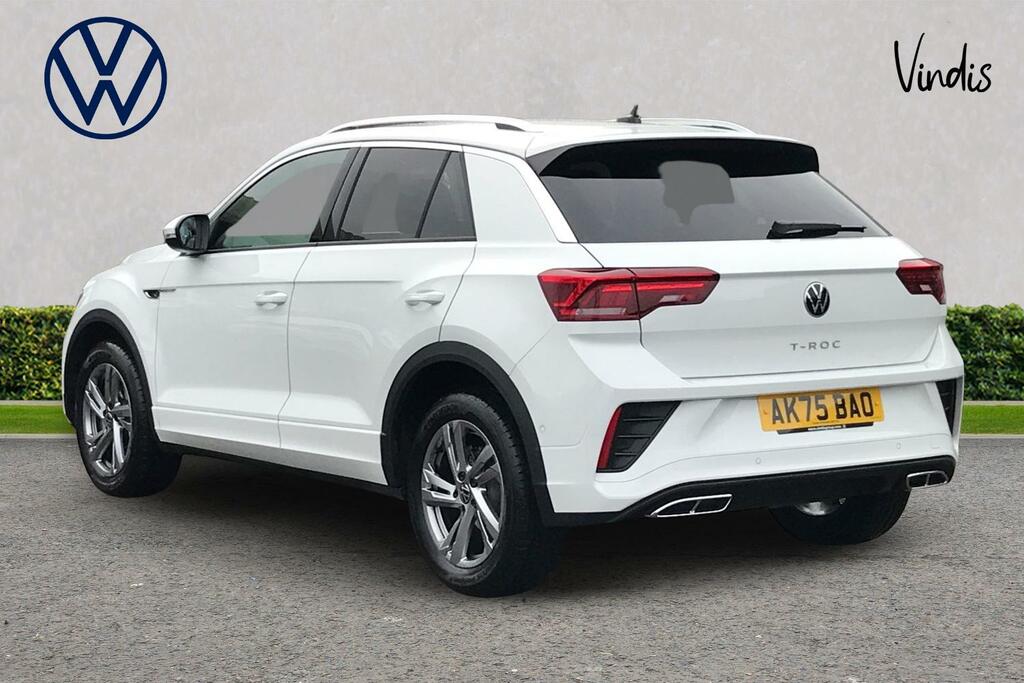 Volkswagen T-Roc Volkswagen T-roc Hatchback 1.5 Tsi R-line AK75BAO White #3