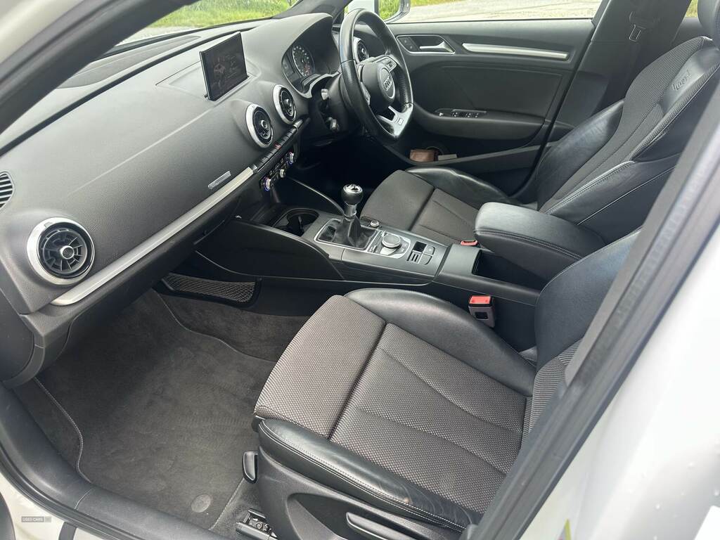 Audi A3 2.0 Tdi S Line KE53MCS White