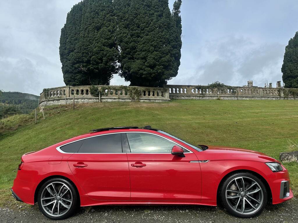 Audi A5 40 Tdi Quattro S Line S Tronic SGZ2757 Red #2