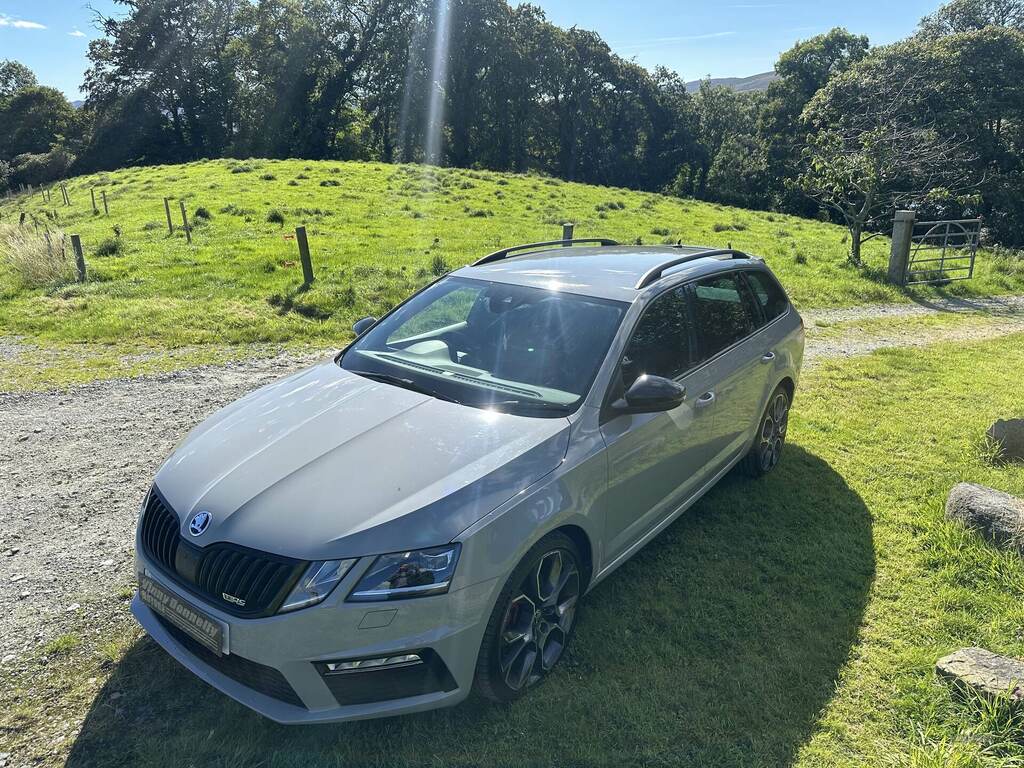Skoda Octavia 2.0 Tdi Cr Vrs Dsg 7 Speed Black Pack SM19CJX Grey #5