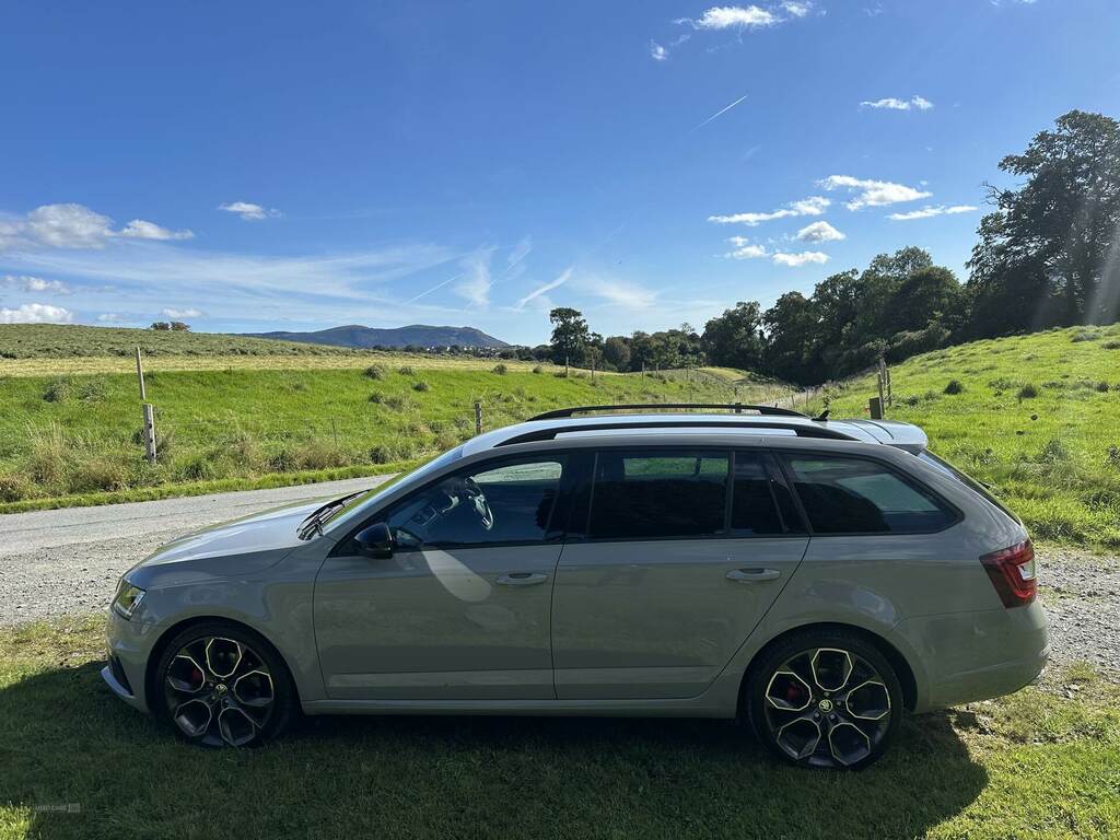 Skoda Octavia 2.0 Tdi Cr Vrs Dsg 7 Speed Black Pack SM19CJX Grey #6