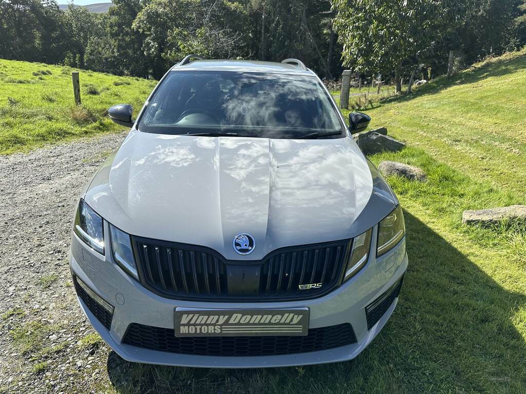 Skoda Octavia 2.0 Tdi Cr Vrs Dsg 7 Speed Black Pack SM19CJX Grey #2