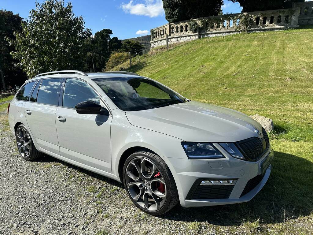 Skoda Octavia 2.0 Tdi Cr Vrs Dsg 7 Speed Black Pack SM19CJX Grey #4