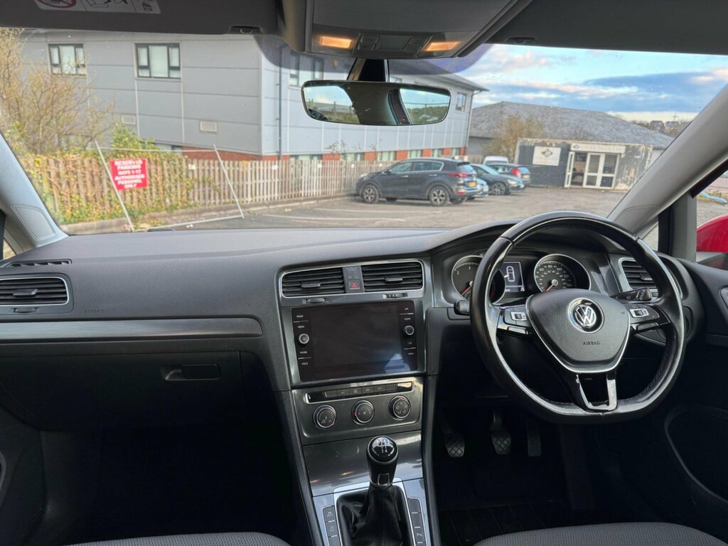 Volkswagen Golf 1.6 Tdi Bluemotion Tech Se Euro 6 Ss SM17RFK Red #3