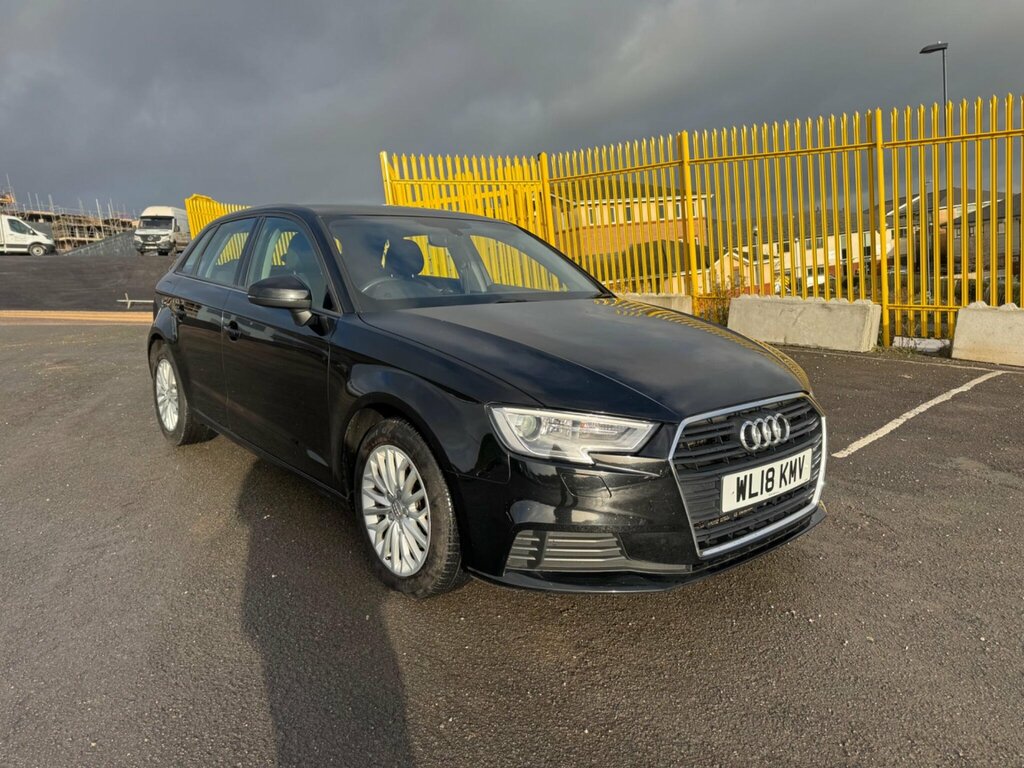 Audi A3 2.0 Tdi Se Technik Sportback Euro 6 Ss WL18KMV Black #3