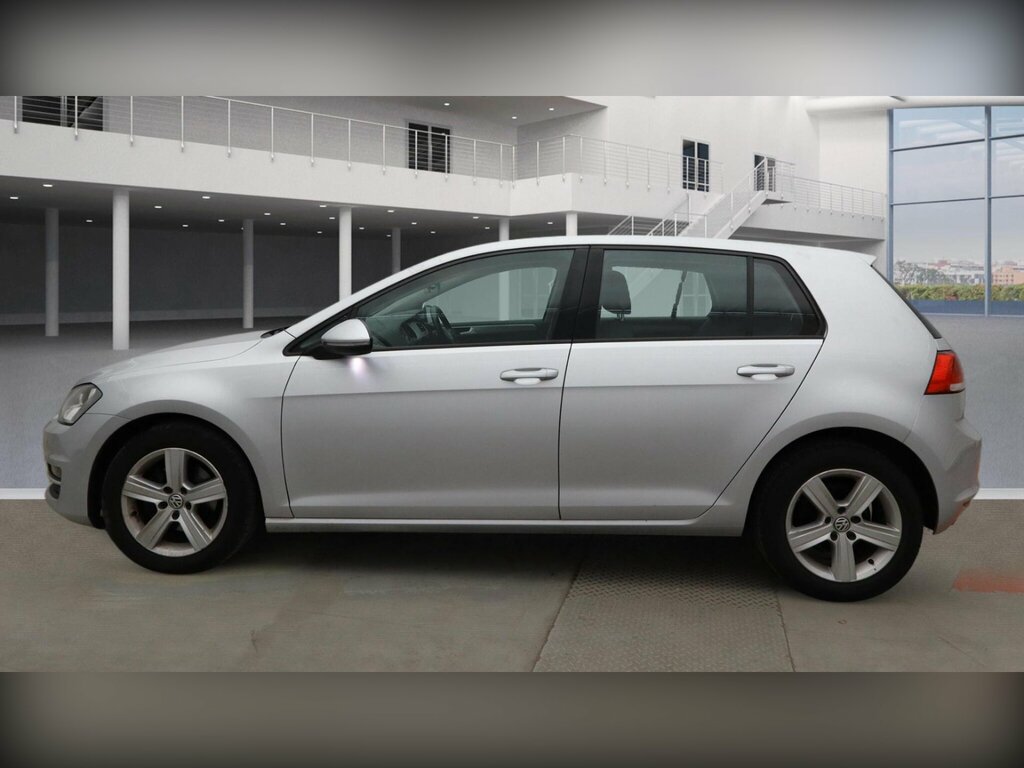 Volkswagen Golf 1.6 Tdi Bluemotion Tech Match Euro 6 Ss SJ65MYK Silver #3