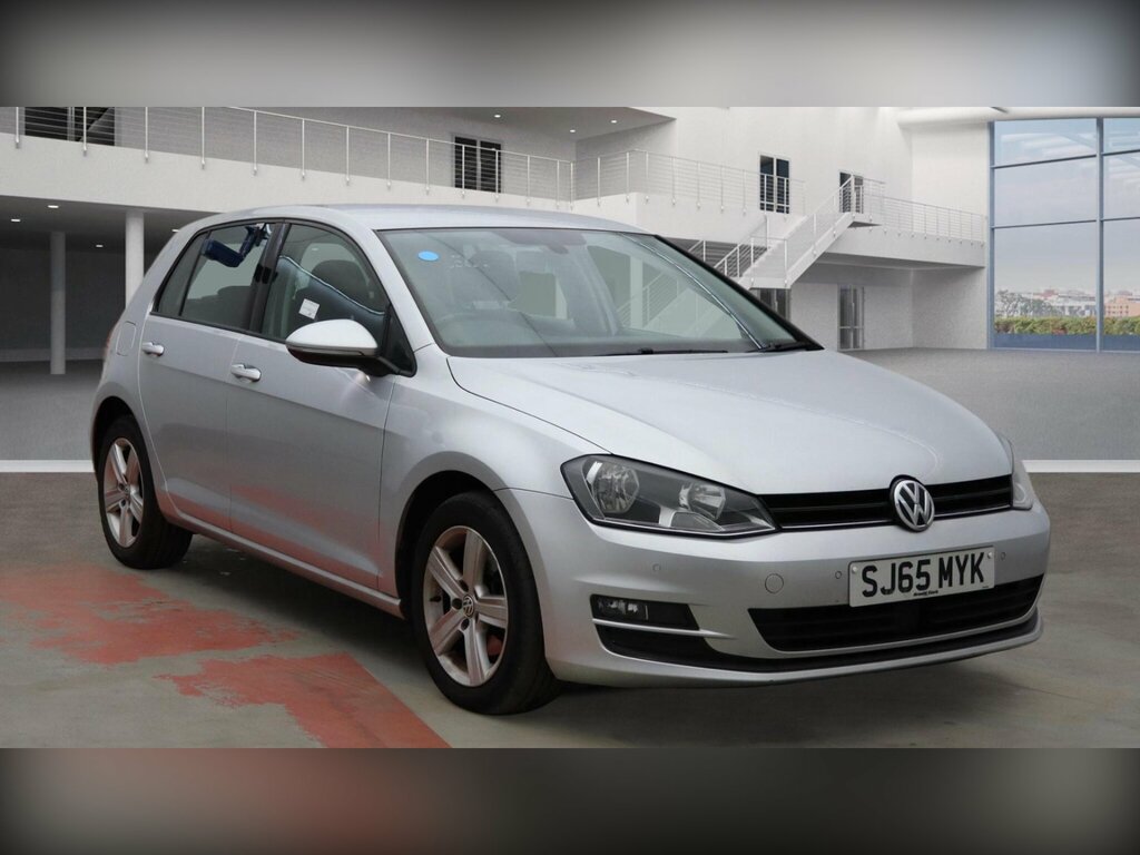 Volkswagen Golf 1.6 Tdi Bluemotion Tech Match Euro 6 Ss Silver