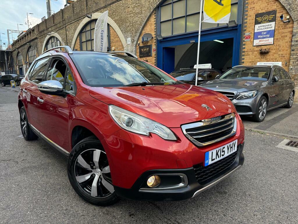 Peugeot 2008 1.2 E-vti Puretech Allure Egc Euro 6 S S Red
