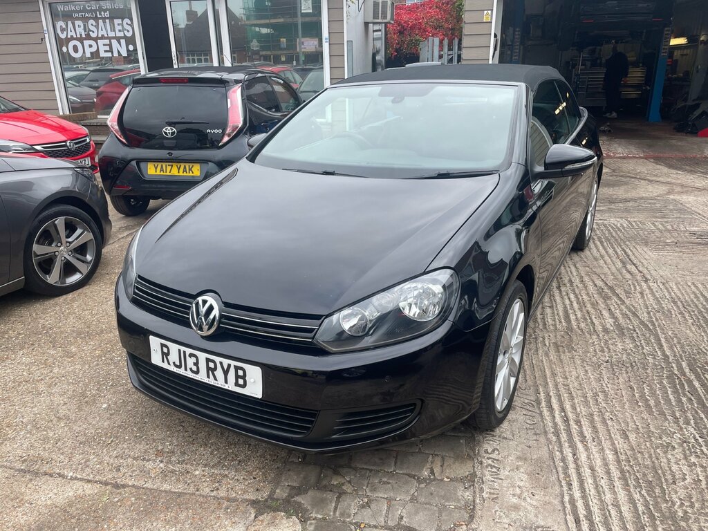 Volkswagen Golf 2.0 Tdi Bluemotion Tech Se Cabriolet Ds Black
