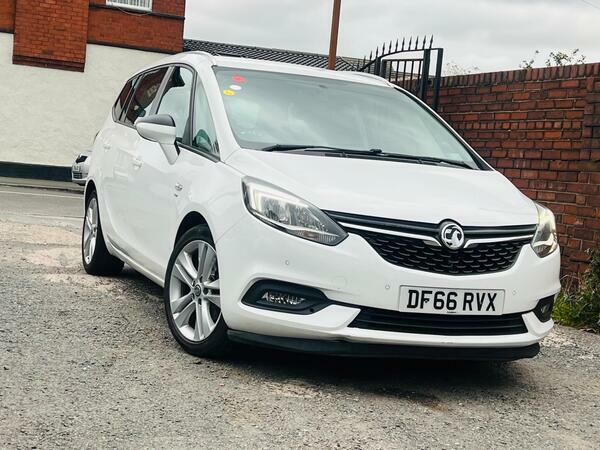 Vauxhall Zafira Tourer 1.4I Turbo Sri Euro 6 DF66RVX White #4
