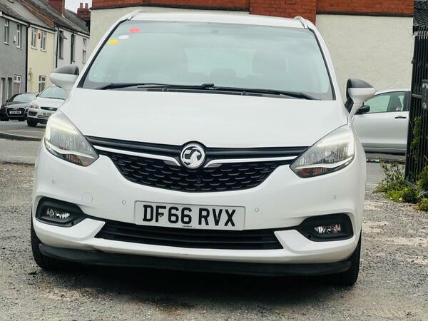 Vauxhall Zafira Tourer 1.4I Turbo Sri Euro 6 DF66RVX White #3