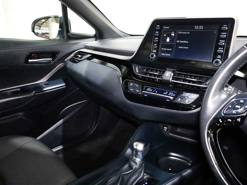 Toyota C-Hr Vvt-h Icon Suv BJ70HBN White #4