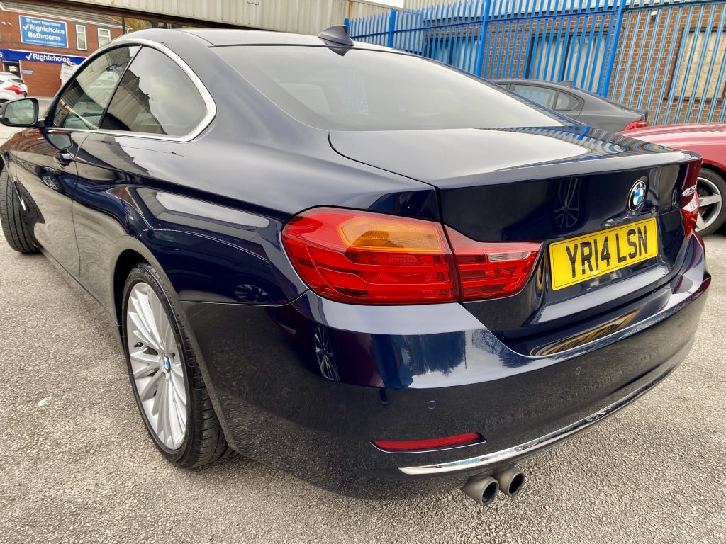 BMW 4 Series Gran Coupe Coupe 2.0 428I Luxury YR14LSN Blue #5