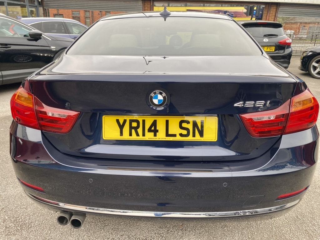 BMW 4 Series Gran Coupe Coupe 2.0 428I Luxury YR14LSN Blue #4