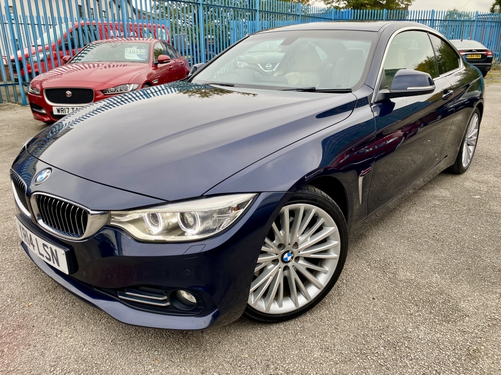 BMW 4 Series Gran Coupe Coupe 2.0 428I Luxury YR14LSN Blue #6