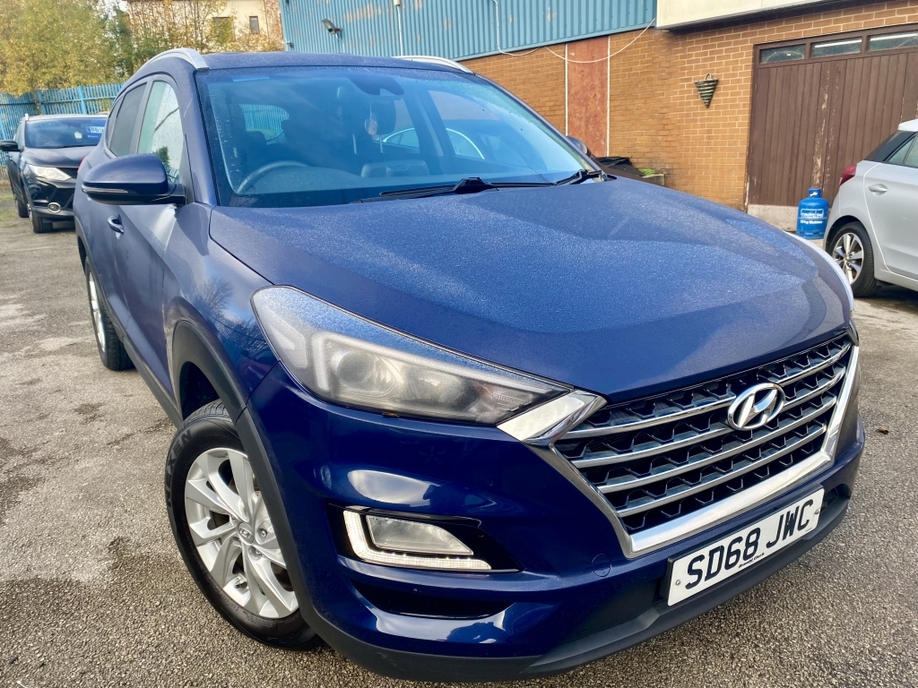 Hyundai Tucson Estate 1.6 Gdi Se Nav SD68JWC Blue #2