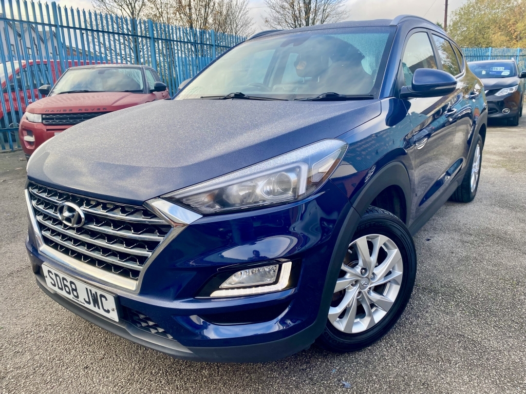 Hyundai Tucson Estate 1.6 Gdi Se Nav SD68JWC Blue #4
