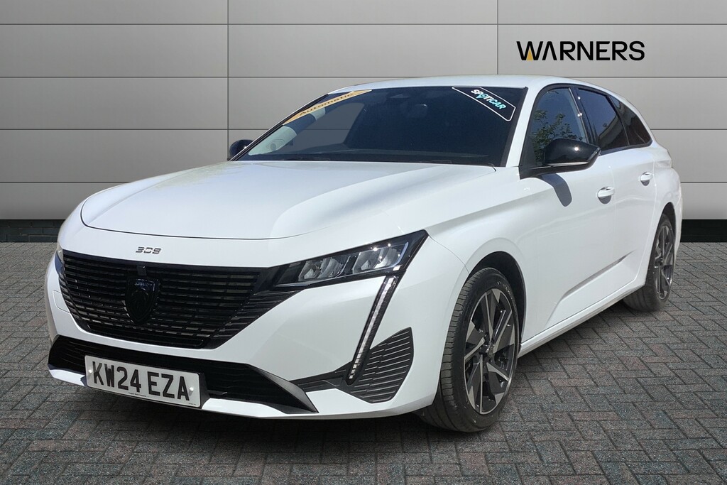Peugeot 308 1.2 Puretech Allure Eat8 KW24EZA White #2