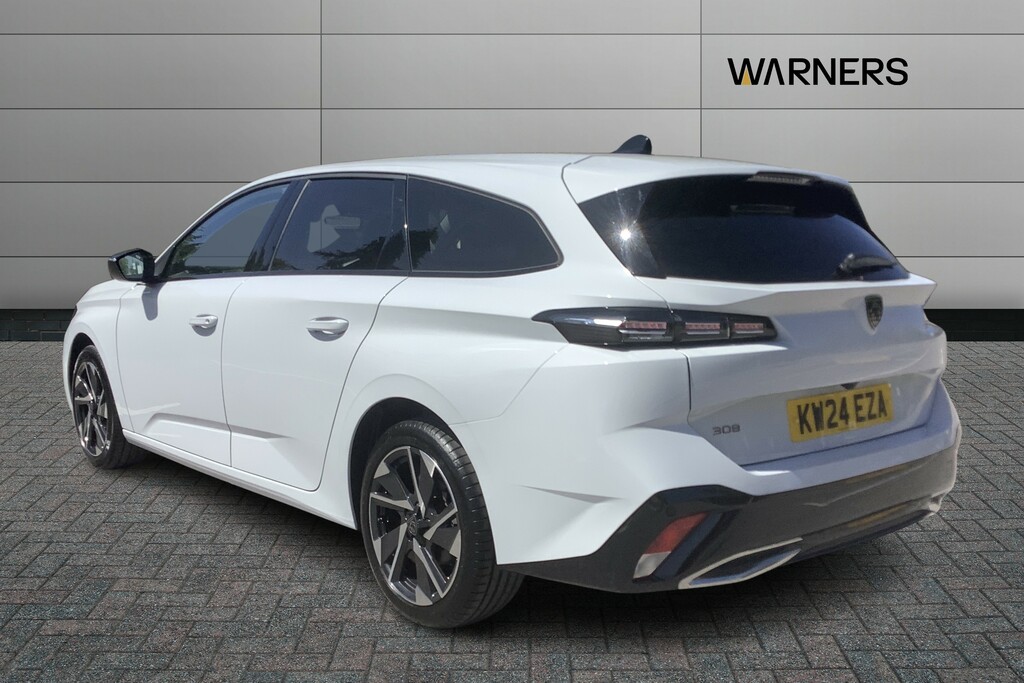 Peugeot 308 1.2 Puretech Allure Eat8 KW24EZA White #3