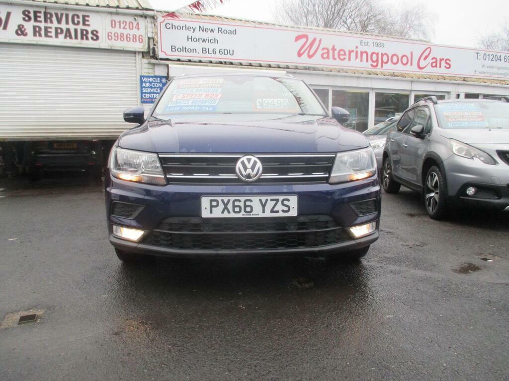 Volkswagen Tiguan 2.0 Tdi Bluemotion Tech Se Navigation Euro 6 S S PX66YZS Blue #5