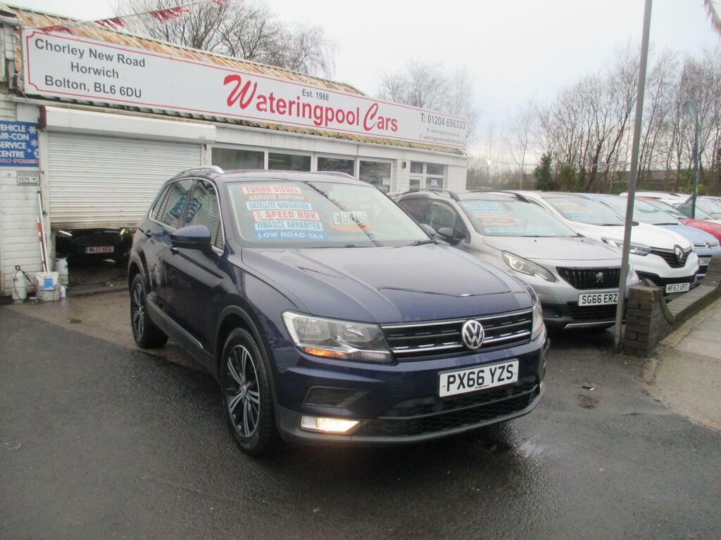 Volkswagen Tiguan 2.0 Tdi Bluemotion Tech Se Navigation Euro 6 S S PX66YZS Blue #3
