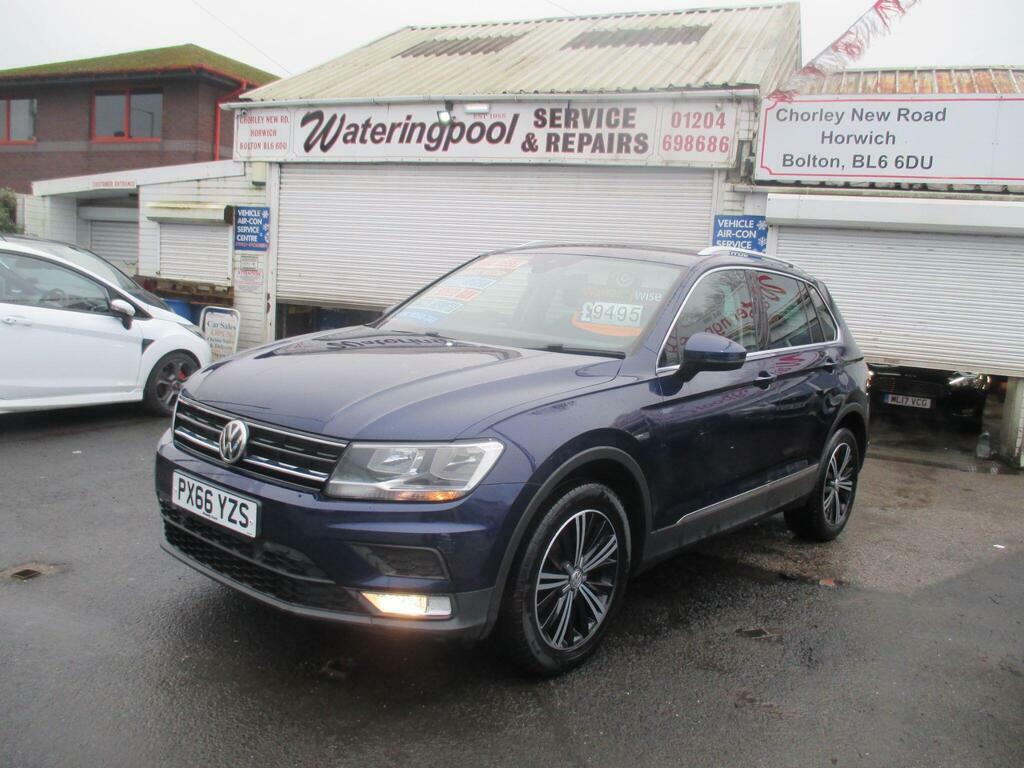 Volkswagen Tiguan 2.0 Tdi Bluemotion Tech Se Navigation Euro 6 S S PX66YZS Blue #6