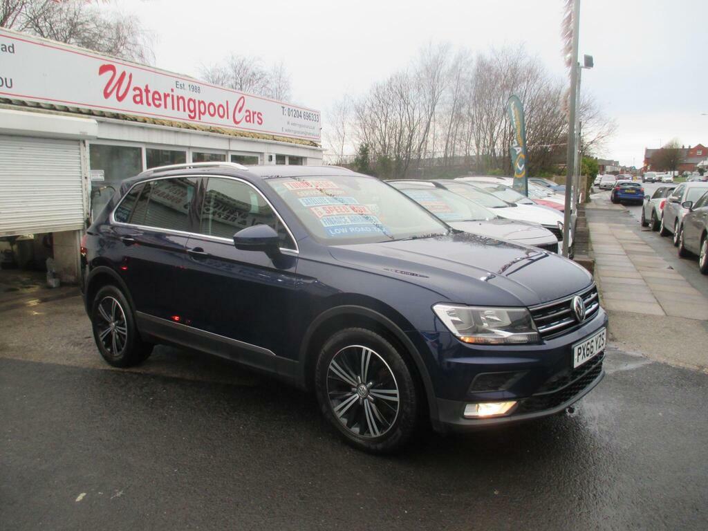 Volkswagen Tiguan 2.0 Tdi Bluemotion Tech Se Navigation Euro 6 S S PX66YZS Blue #2