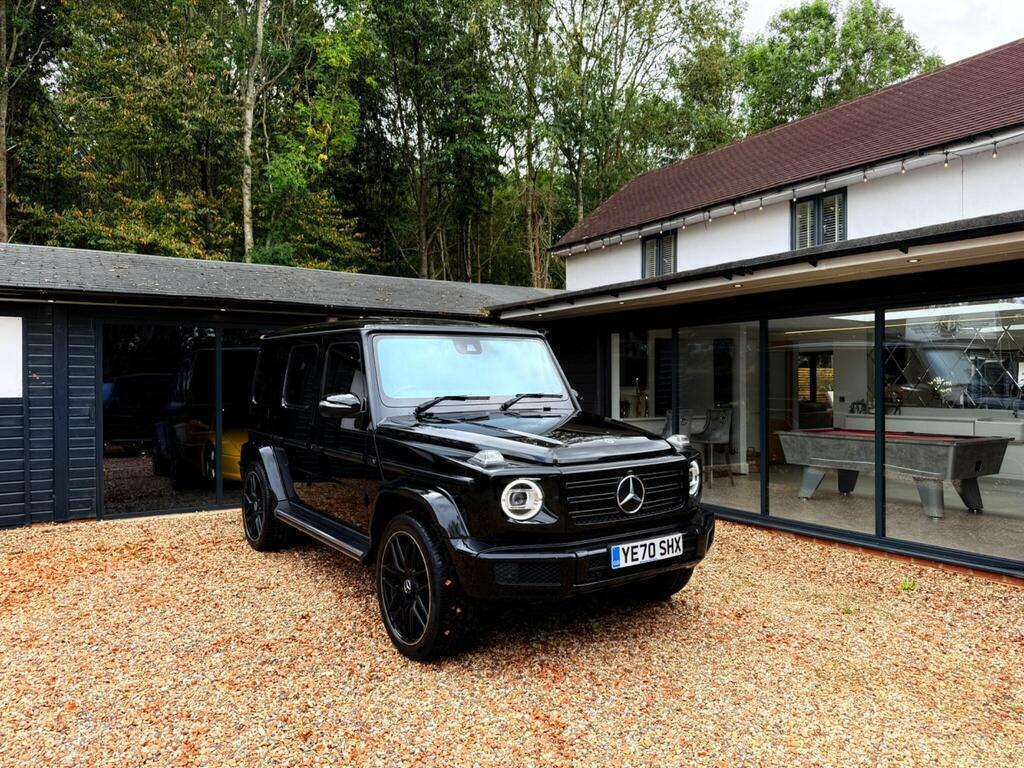Mercedes-Benz G Class 2.9 G400d Amg Line Premium G-tronic 4Matic Euro YE70SHX Black #3
