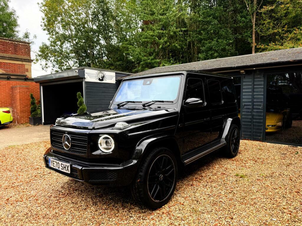 Mercedes-Benz G Class 2.9 G400d Amg Line Premium G-tronic 4Matic Euro YE70SHX Black #4