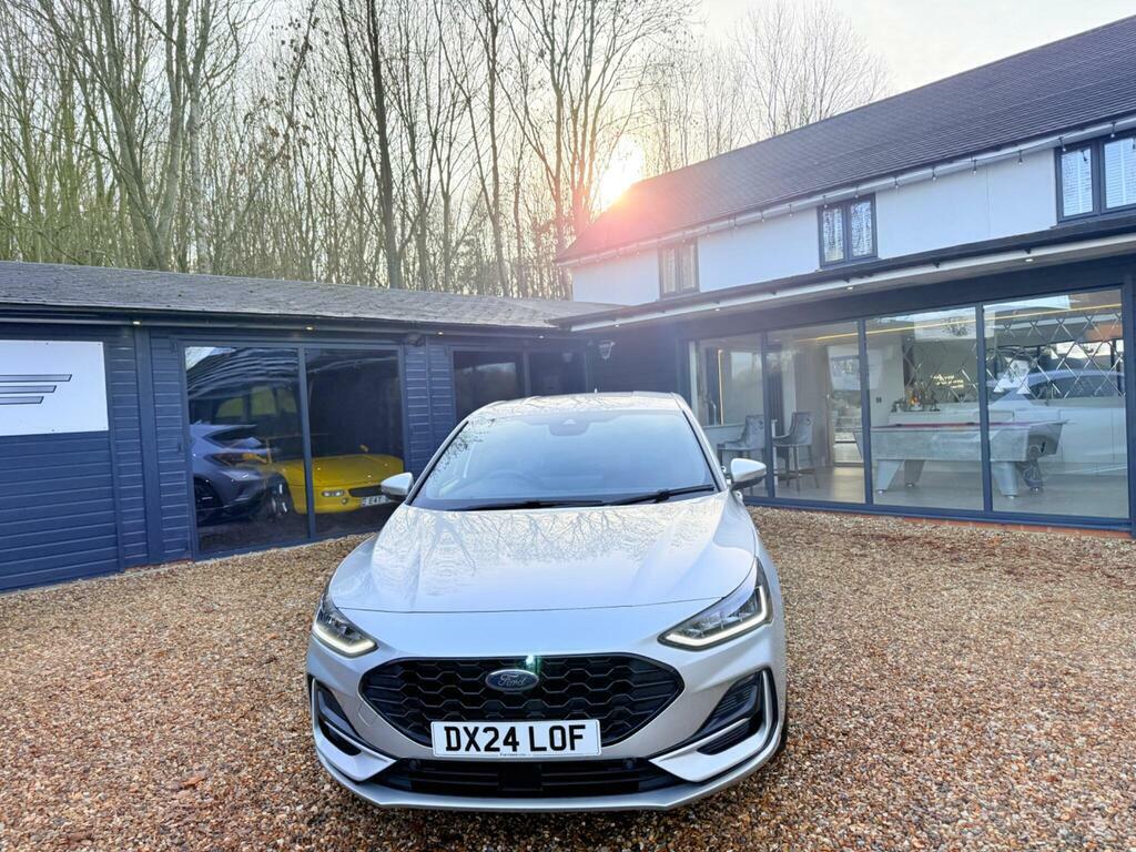 Ford Focus 1.0T Ecoboost Mhev St-line X Euro 6 S S DX24LOF Silver #2
