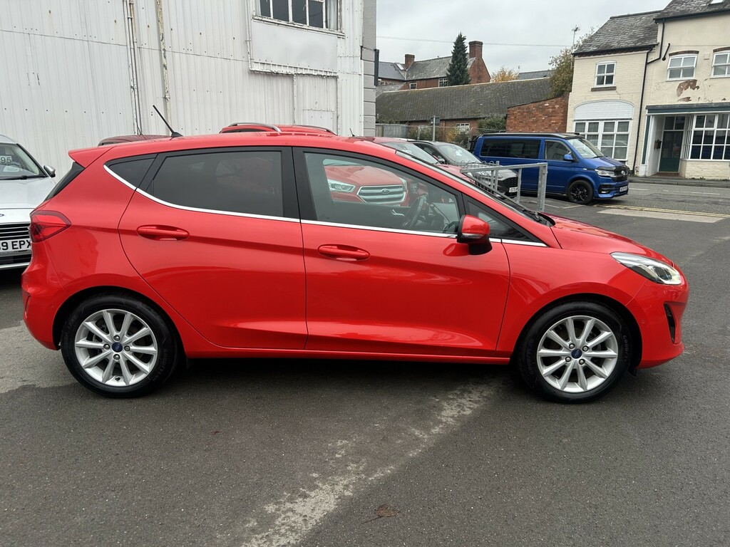 Ford Fiesta Hatchback 1.0 T 125Ps Titanium, 5Dr, 46215 Mile EG18HHX Red #2