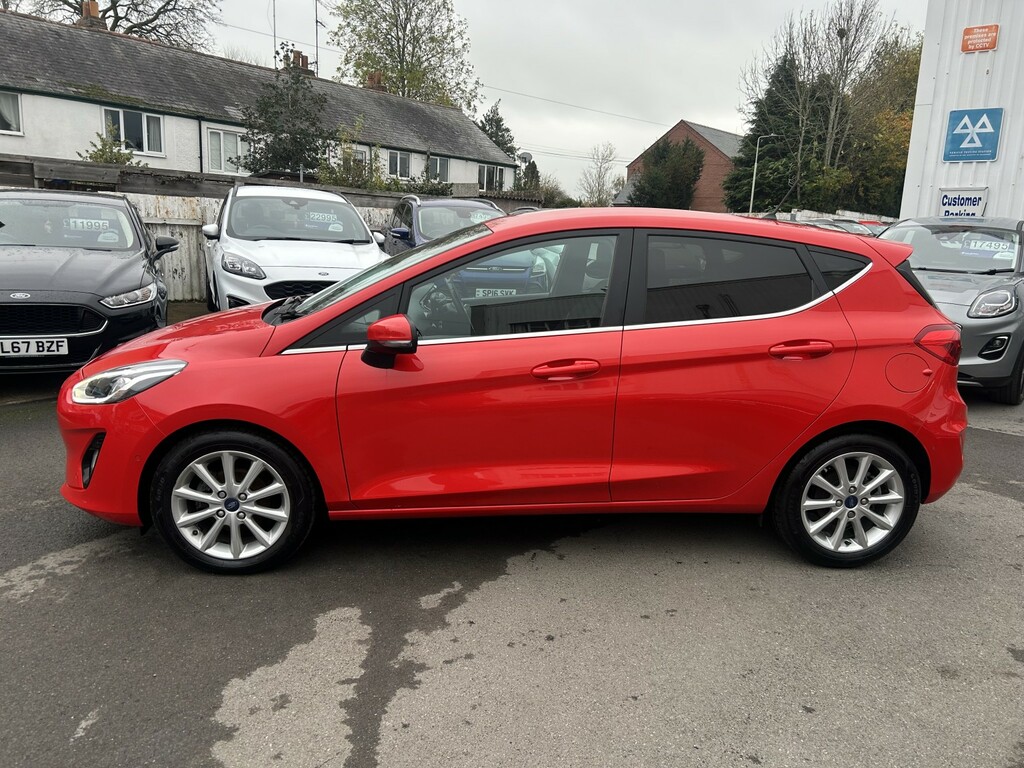 Ford Fiesta Hatchback 1.0 T 125Ps Titanium, 5Dr, 46215 Mile Red