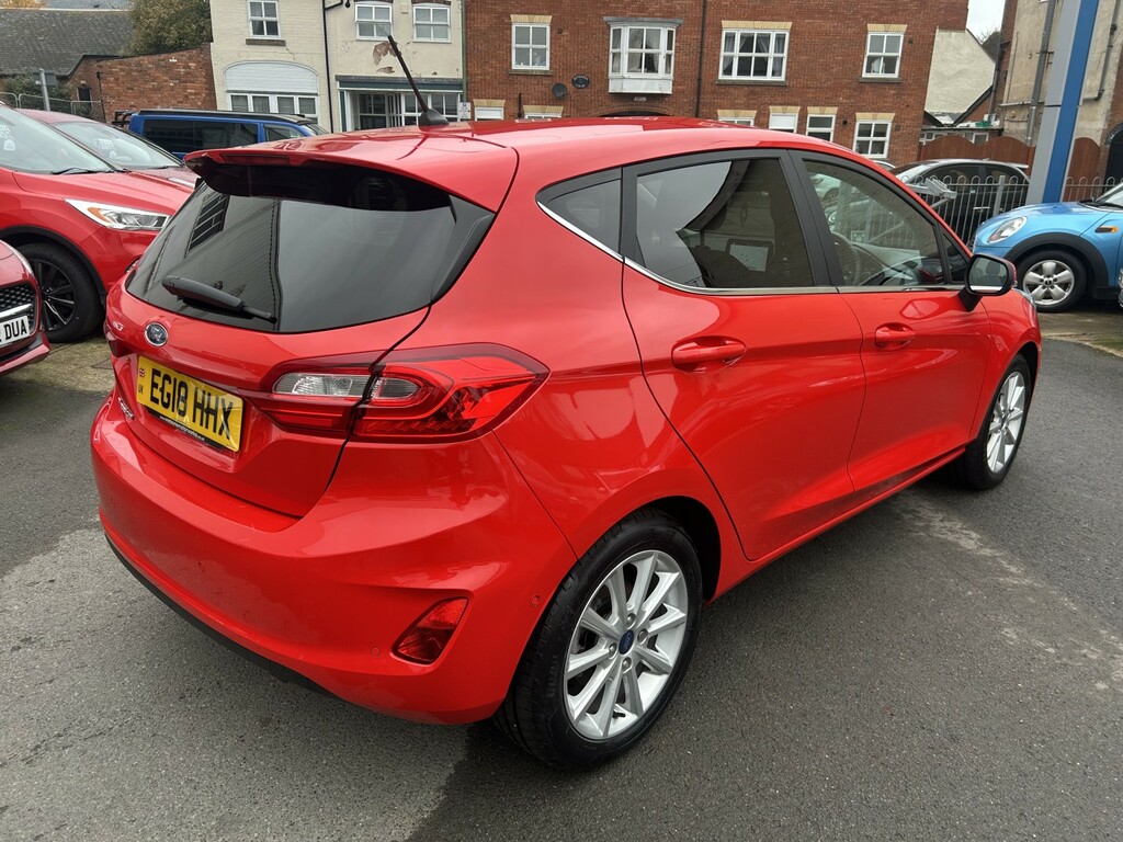 Ford Fiesta Hatchback 1.0 T 125Ps Titanium, 5Dr, 46215 Mile EG18HHX Red #4