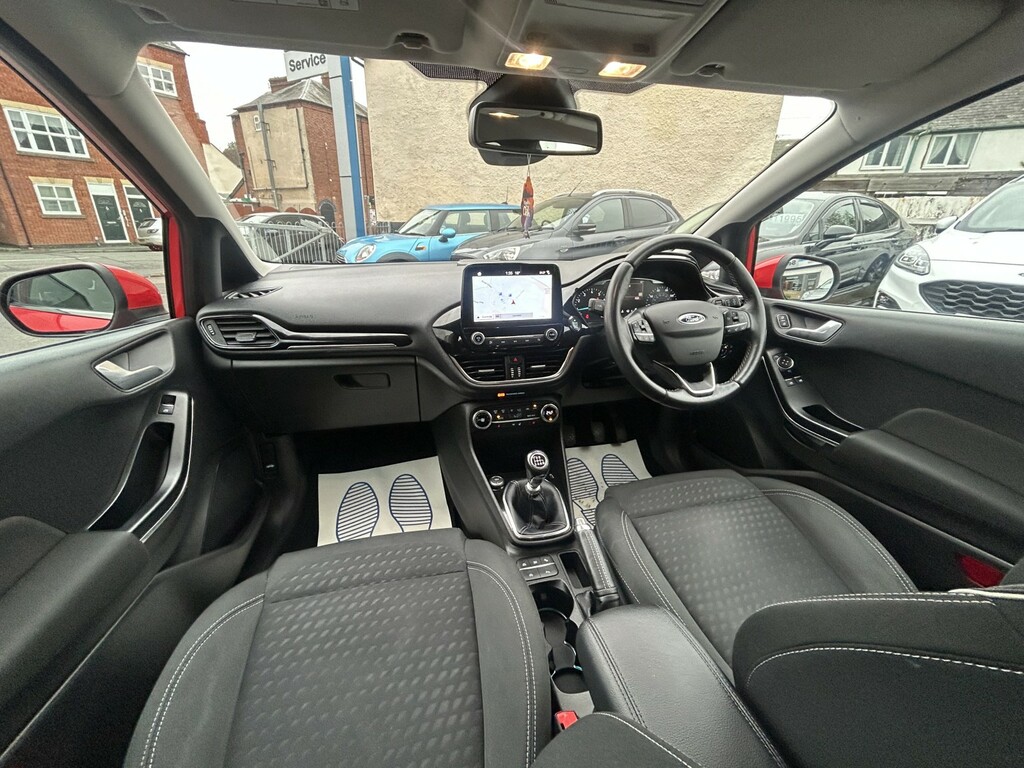 Ford Fiesta Hatchback 1.0 T 125Ps Titanium, 5Dr, 46215 Mile EG18HHX Red #6