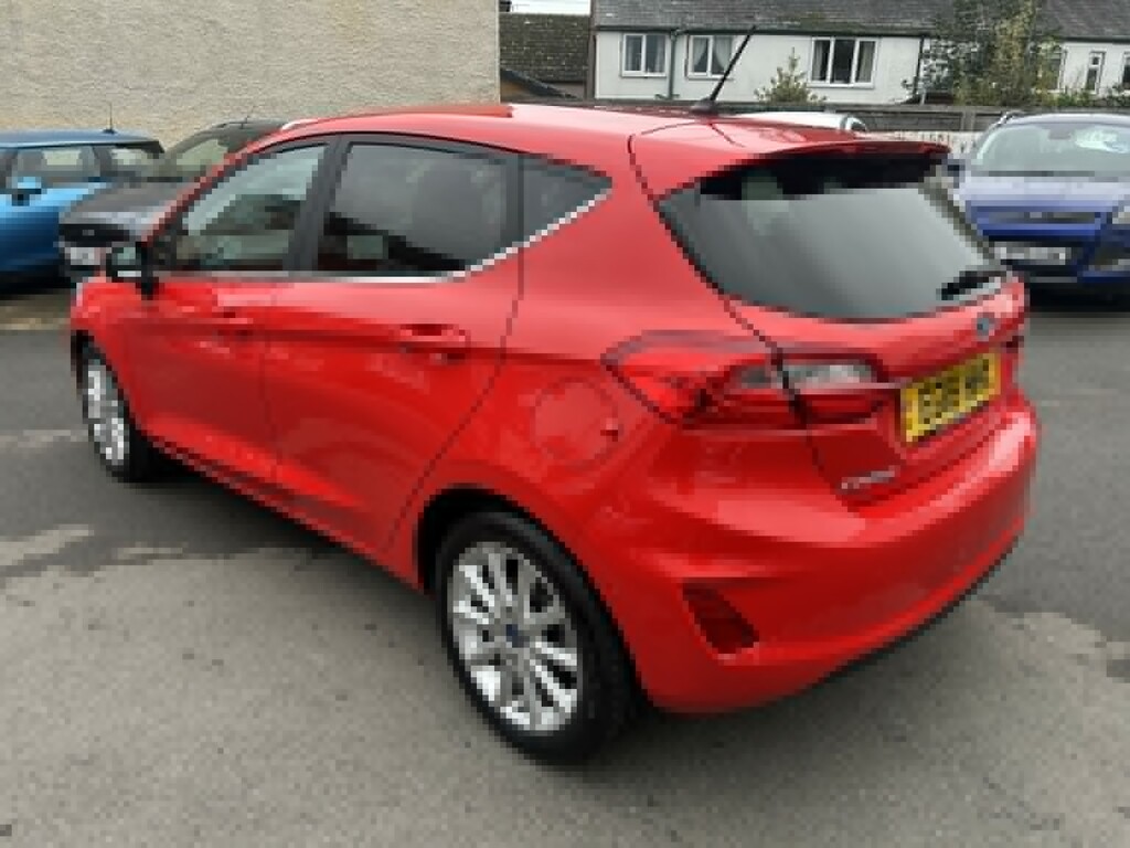 Ford Fiesta Hatchback 1.0 T 125Ps Titanium, 5Dr, 46215 Mile EG18HHX Red #3