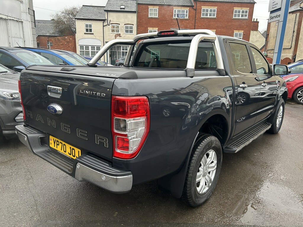 Ford Ranger Pickup 2.0 Ecoblue Limited 30352 Miles YP70JOJ Grey #4