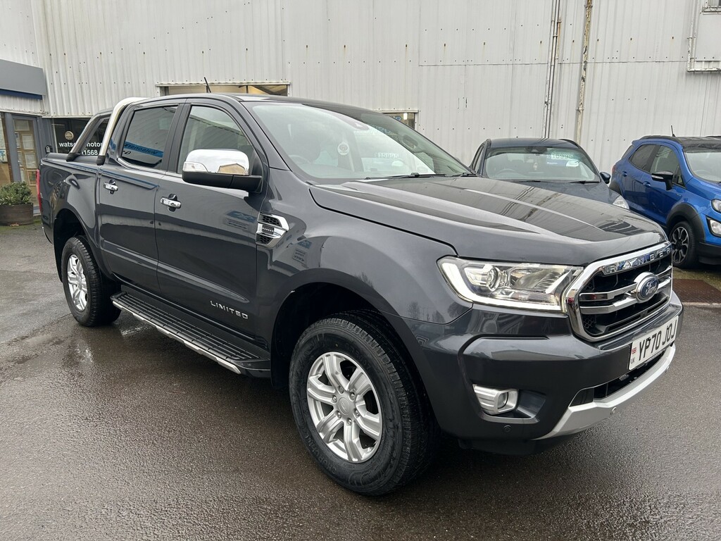 Ford Ranger Pickup 2.0 Ecoblue Limited 30352 Miles YP70JOJ Grey #5