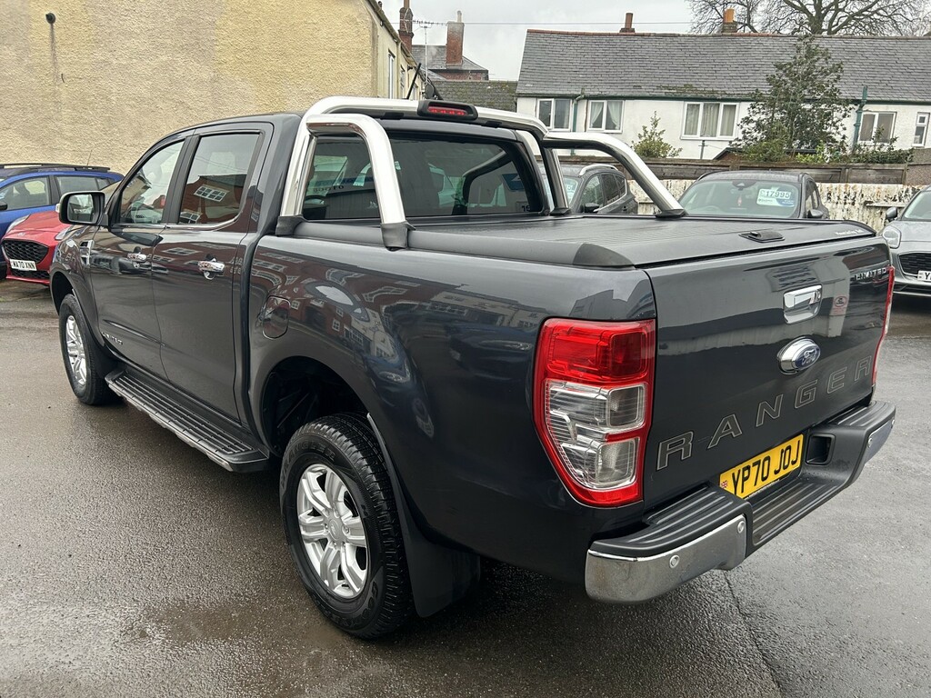 Ford Ranger Pickup 2.0 Ecoblue Limited 30352 Miles YP70JOJ Grey #2