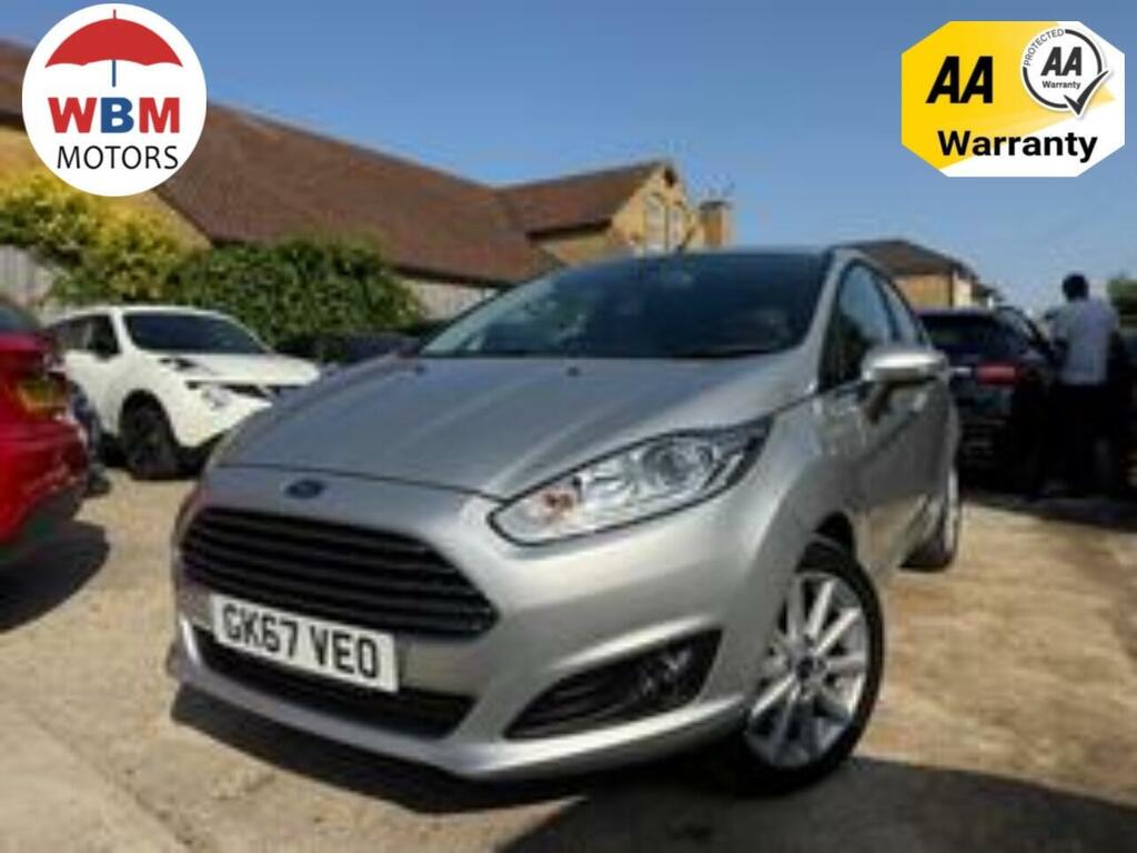 Ford Fiesta 1.0T Ecoboost Titanium Euro 6 Ss Silver