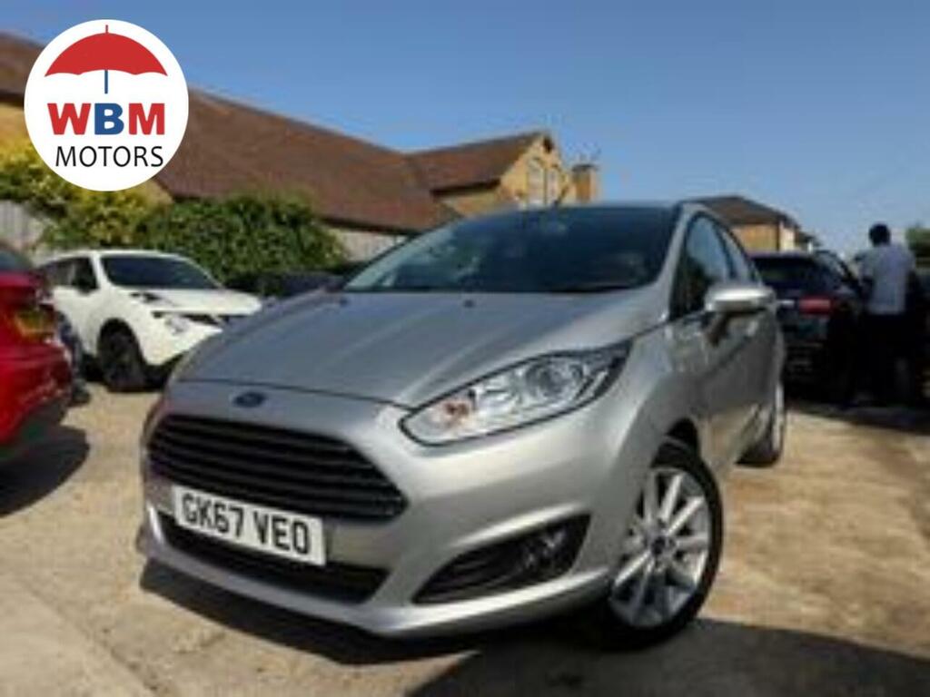 Ford Fiesta 1.0T Ecoboost Titanium Euro 6 Ss GK67VEO Silver #2
