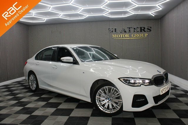 BMW 3 Series 2.0 330E 12Kwh M Sport Saloon Plug-in H White