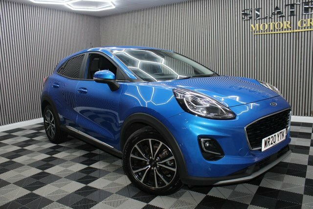 Ford Puma 1.0T Ecoboost Mhev Titanium Suv WR20YTK Blue #2