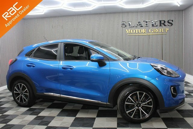 Ford Puma 1.0T Ecoboost Mhev Titanium Suv Blue